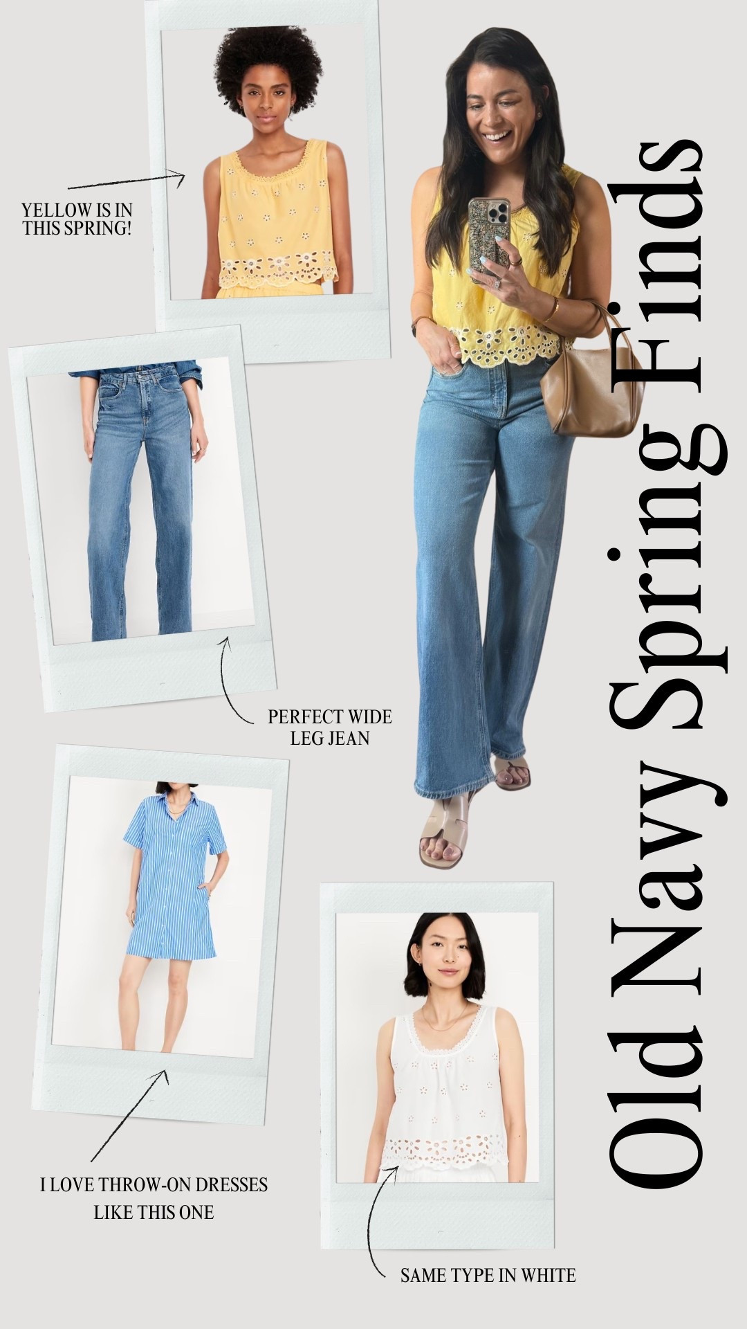 Spring is here!! A couple of my recent Old Navy purchases. 🌷🌺

#LTKFindsUnder50 #LTKStyleTip