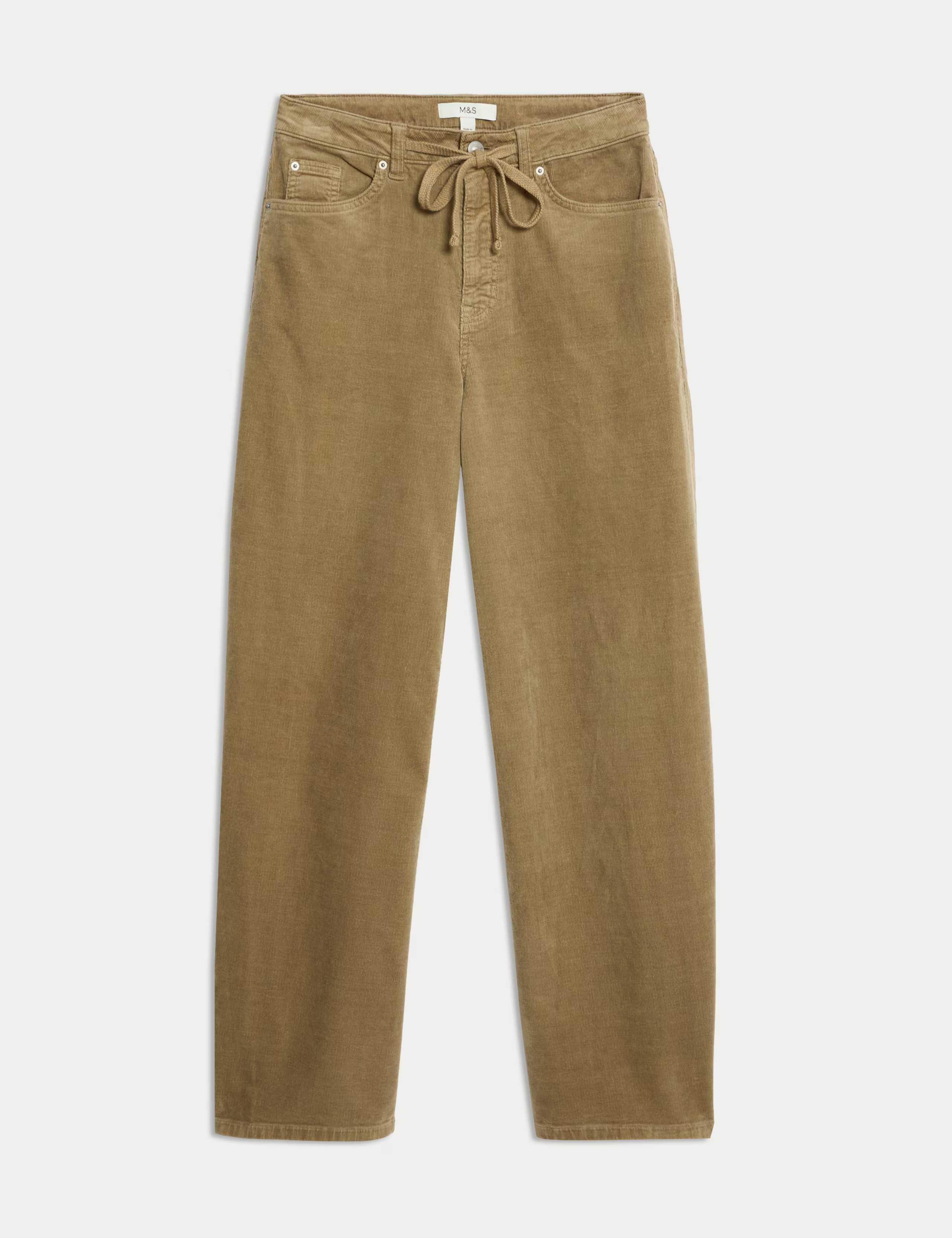 Cotton Rich Cord Wide Leg Trousers | Marks & Spencer (UK)