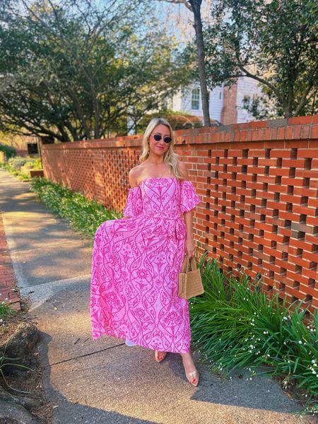 This spring dress is work of art literally! I sized down one in it. It comes in other styles. This whole entire collection is amazing for the season and has so much creativity behind it 🌸 I linked my dress and a few other favorites from it! #ad #springdress #easterdress #springoutfit #specialoccasion #weddingguest 

#LTKstyletip #LTKSeasonal