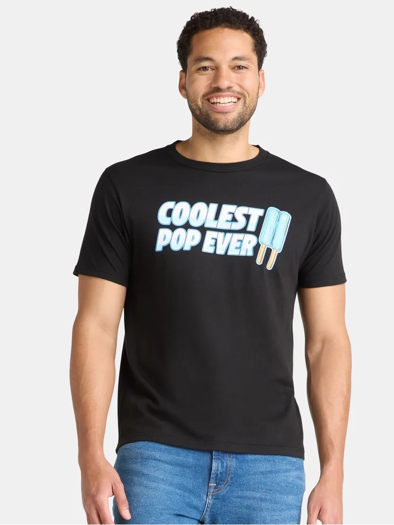 Father's Day Men's and Big Men's Coolest Pop Ever Graphic Tee from Way to Celebrate, Sizes S-3XL | Walmart (US)