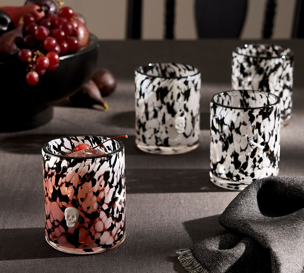Skull & Bones Icon Tumblers - Set of 4 | Pottery Barn (US)