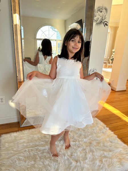 This dress is great quality and looks beautiful on my daughter! Perfect for all holiday festivities and photoshoots! Great flower girl or christening dress! 

#LTKkids #LTKHoliday