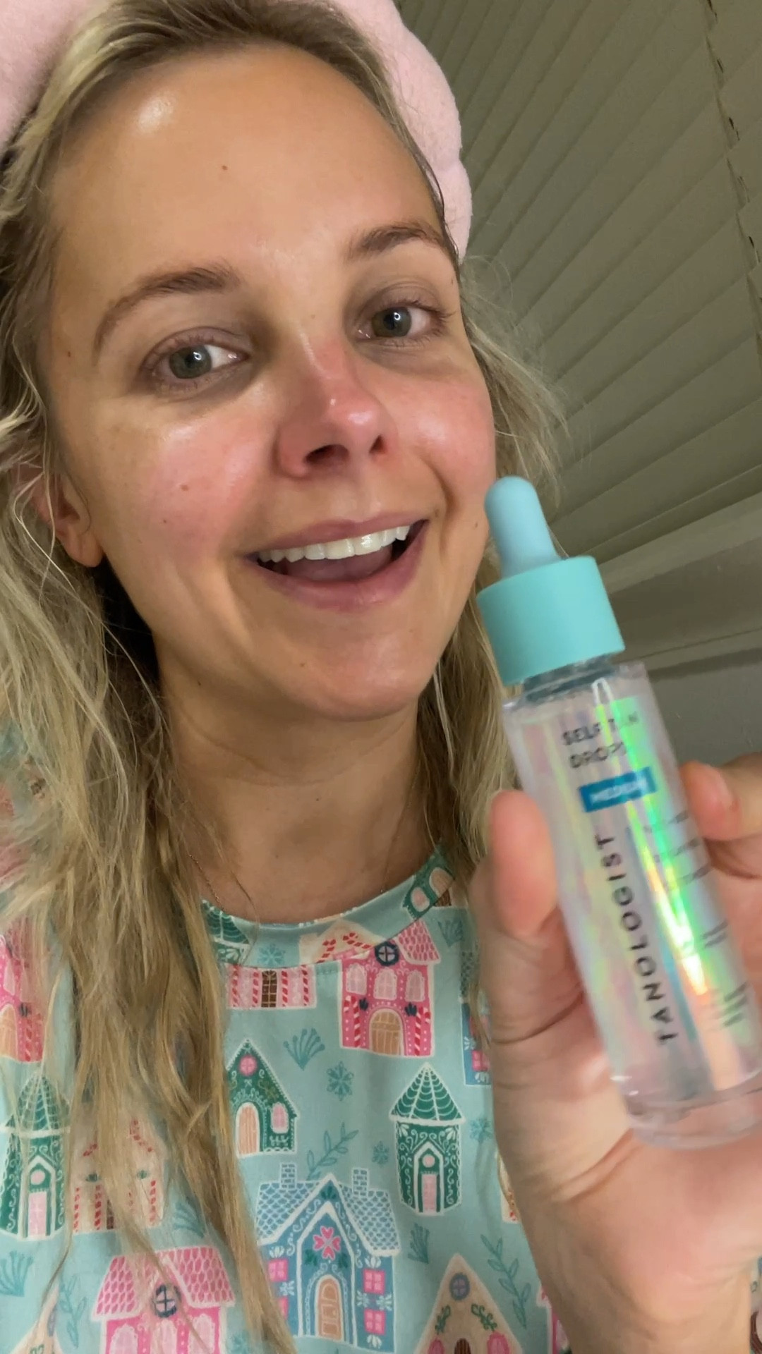 Self tanning base and body drops for under $20 dermatologist approved and you see results in his little as six hours mixed with your moisturizer 
￼

#LTKBeauty #LTKmorningroutine #LTKgrwm