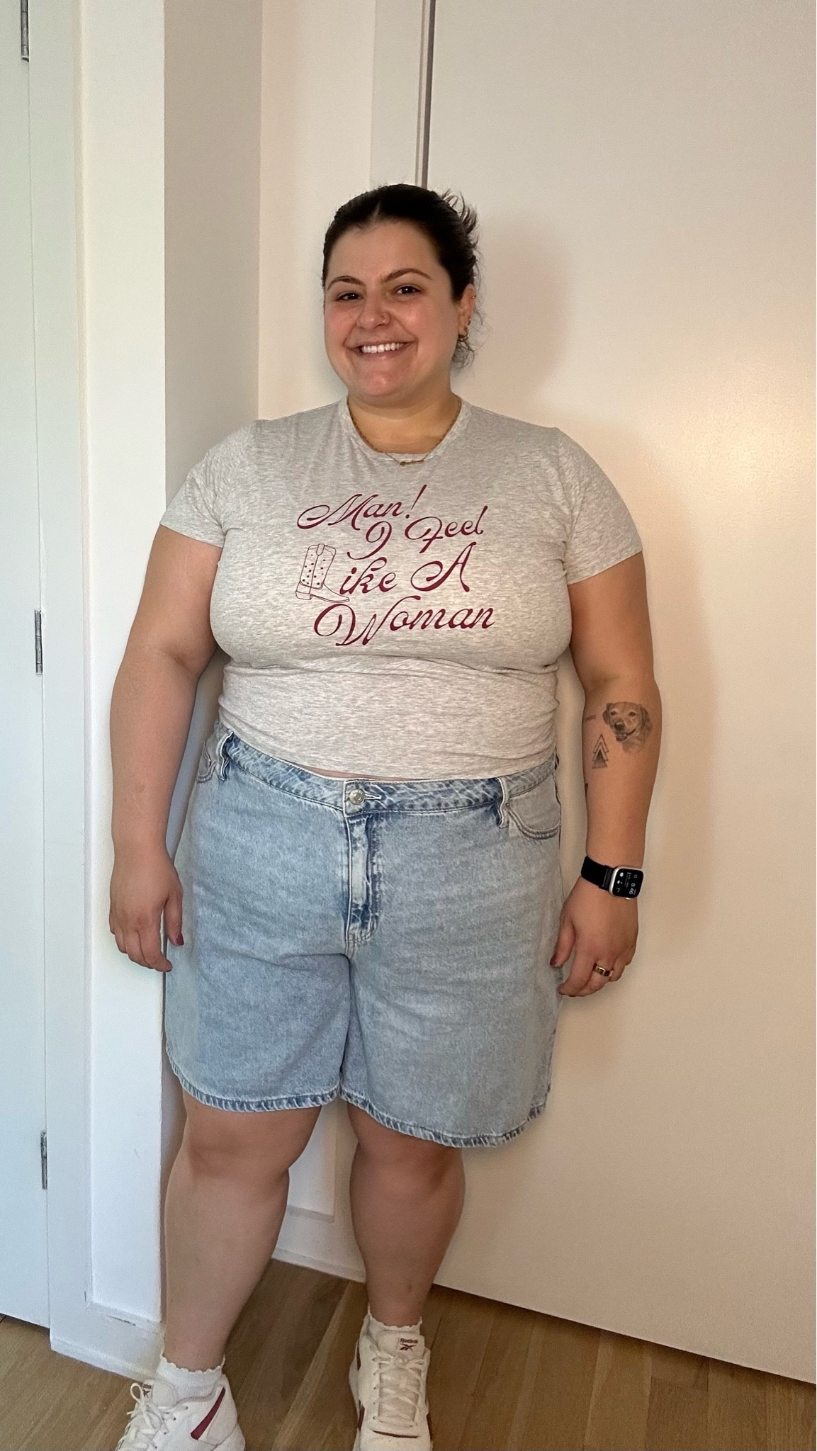 Comfy baby tee 🤠 @abercrombie

#LTKPlusSize #LTKootd #LTKMidsize