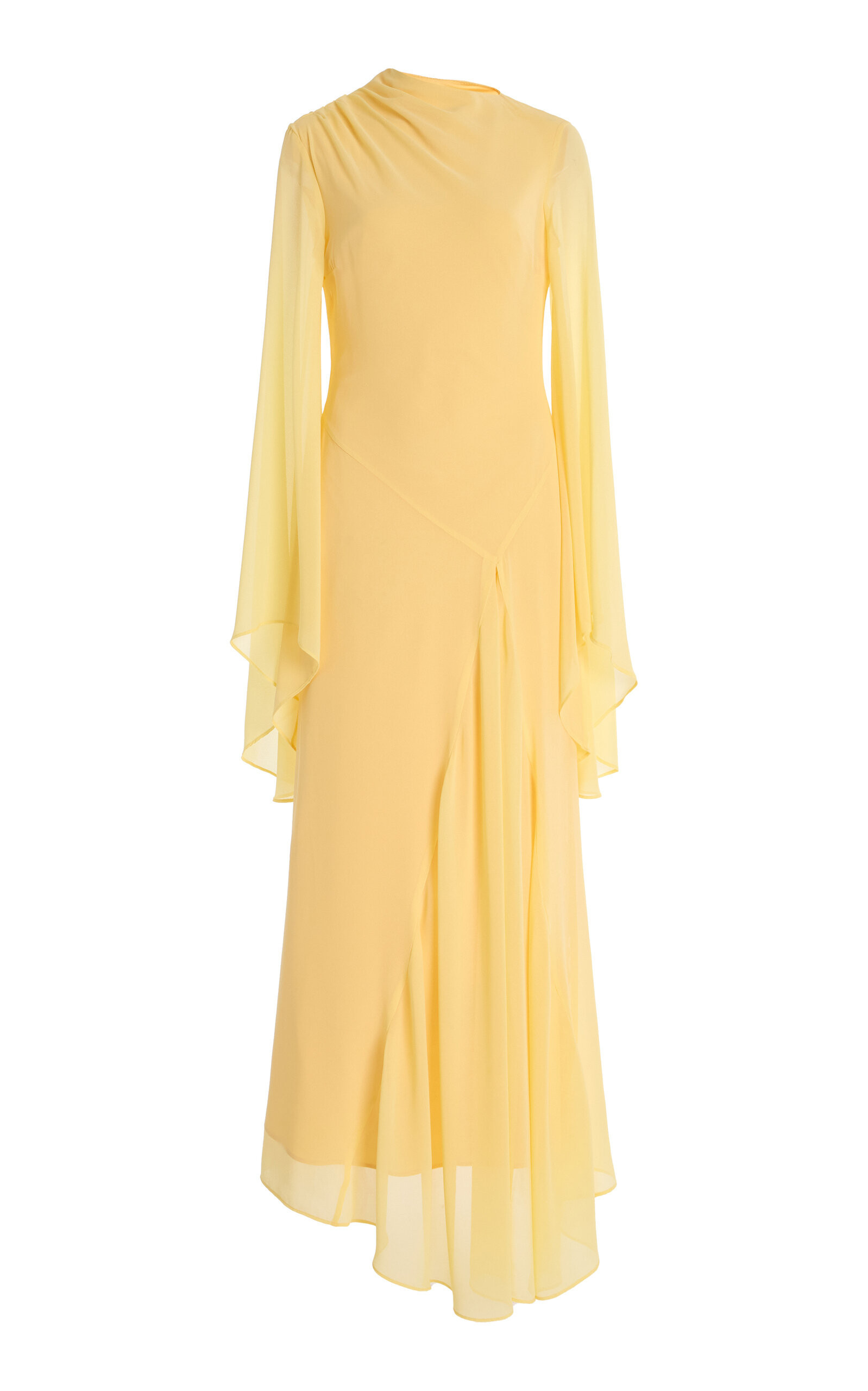 De La Vali Exclusive Hausos Chiffon Maxi Dress - Moda Operandi | Moda Operandi (Global)