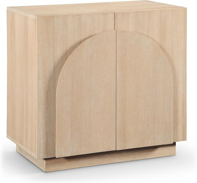 Meridian Furniture 77001Natural-T Navona Collection Art Deco Sideboard/Buffet with Rich Natural O... | Amazon (US)