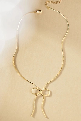 Shashi Kate Bow Choker Necklace | Anthropologie (US)