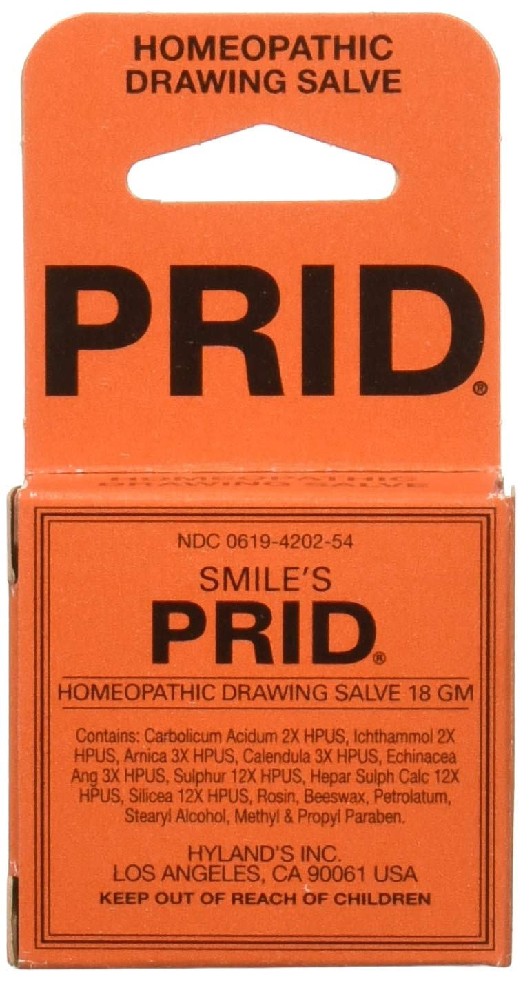 Hyland's Homeopathic Pride Drawing Salve, 18 Gram - Pack of 2. | Amazon (US)