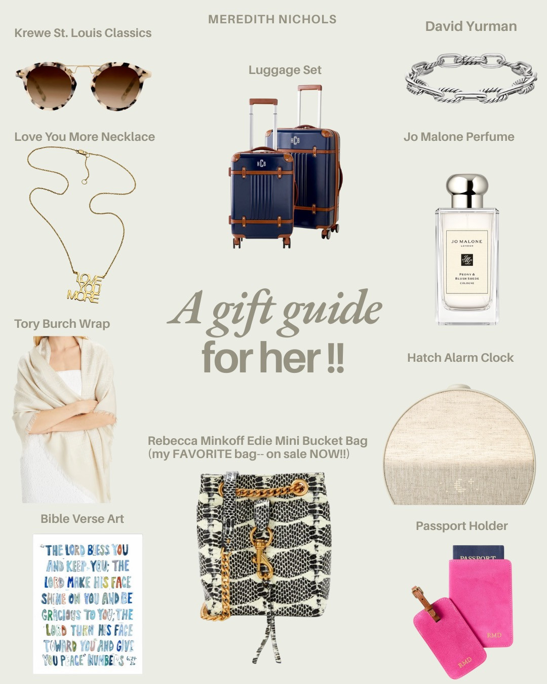 The gifts I would be asking for if I didn't already own them! 

 

#LTKGiftGuide #LTKHoliday