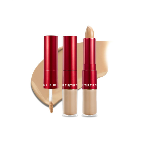 TirTir - Glide & Hide Blurring Concealer - 8g (Liquid 4g+Stick 4g) - 6O | Stylevana