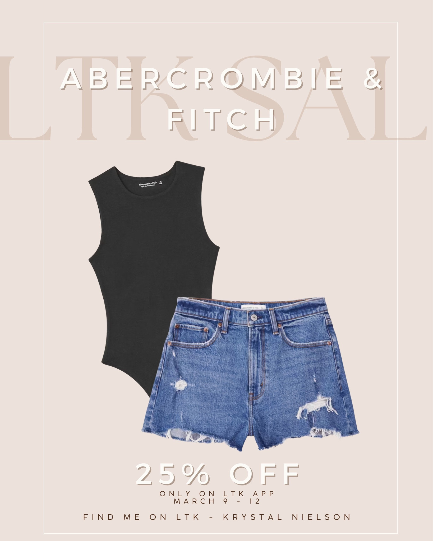 Such a simple but classic look for summer. And both these pieces are SOOOO comfy. The shorts cover your 🍑 just enough and the tank body suit is ideal for spring and summer!

Shop 25% using code AFLTK at checkout 

Ltk spring Sale 
Abercrombie Sale 
Spring Outfit 
Denim shorts
Mom shorts 
Bodysuit

#LTKSale #LTKsalealert #LTKunder50