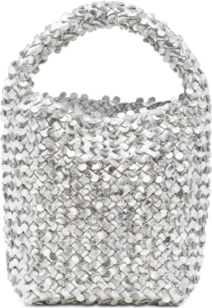 Bottega Veneta Cabat Mirror Confetti Leather Top Handle Bag | Nordstrom | Nordstrom