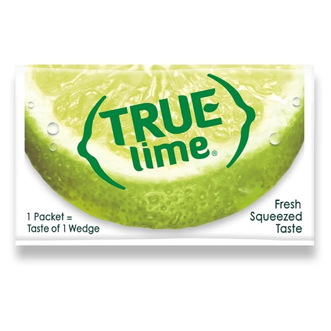 TRUE LIME Water Enhancer, Bulk Dispenser Pack (100 Packets), 0 Calorie Drink Mix Packets For Wate... | Amazon (US)