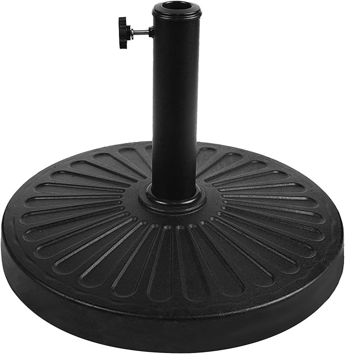 Amazon.com : Blissun 22 lbs Patio Umbrella Base, Outdoor Umbrella Base, Market Umbrella Base Stan... | Amazon (US)
