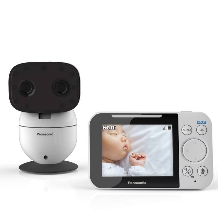 Panasonic Extra Long Range Video Baby Monitor 3.5" - KX-HN4001W | Target