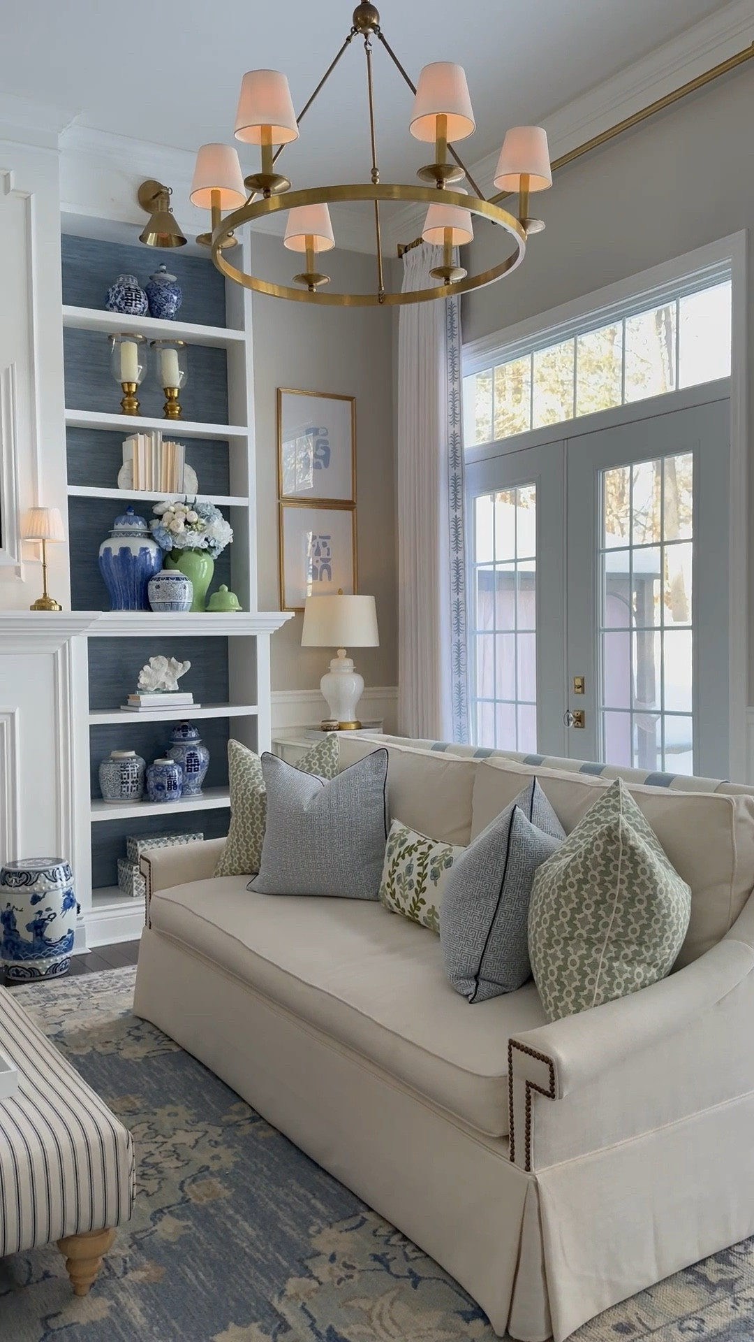 Chic spring living room decorating! 

#LTKSeasonal #LTKHome