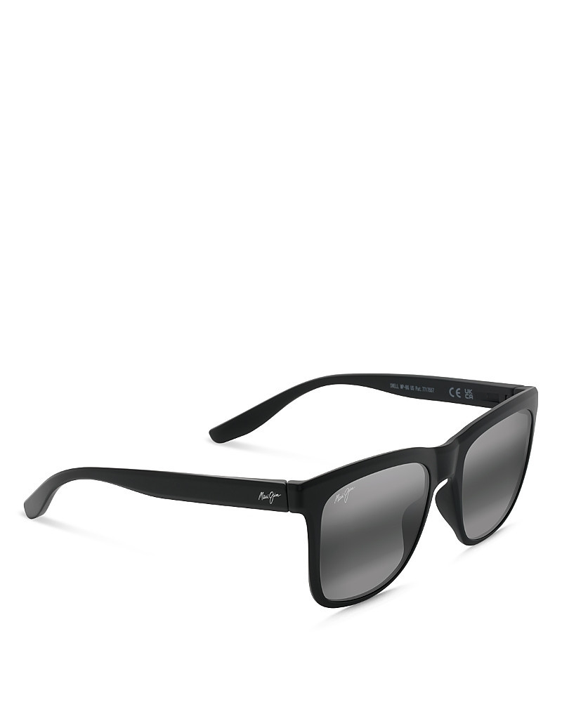 Maui Jim Pehu Polarized Square Sunglasses, 55mm | Bloomingdale's (US)