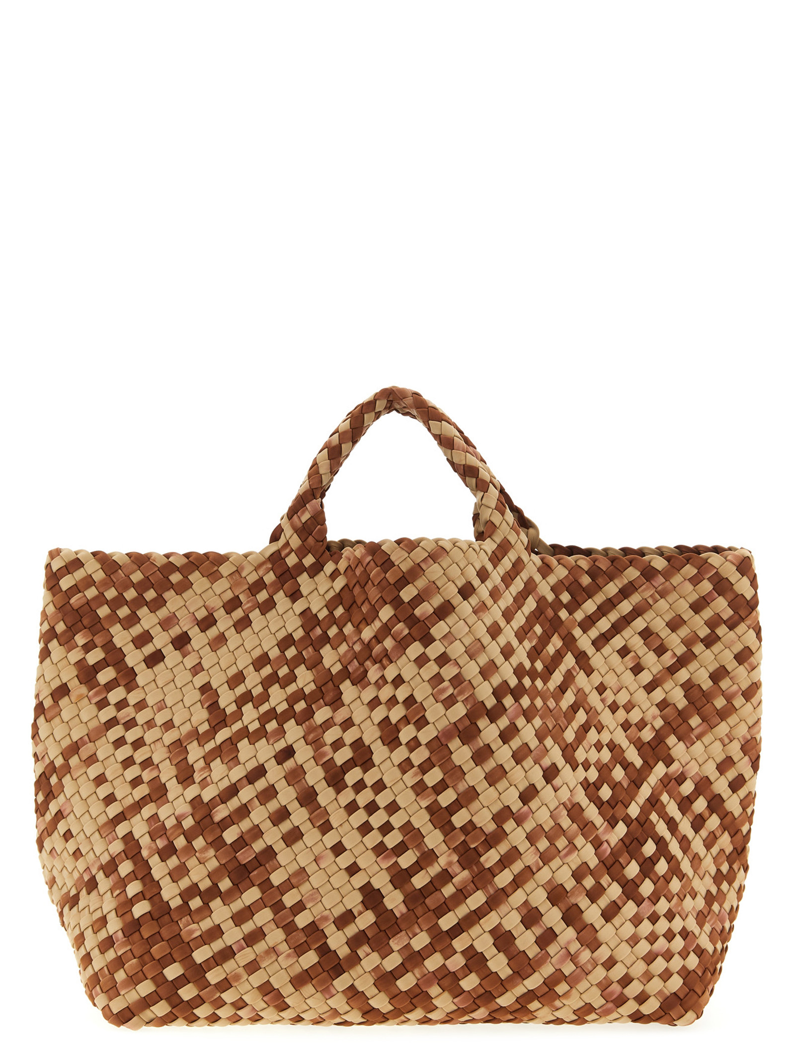 Naghedi St. Barths Large shopping bag Multicolor Handwoven Neoprene Tote - Women | Italist.com US