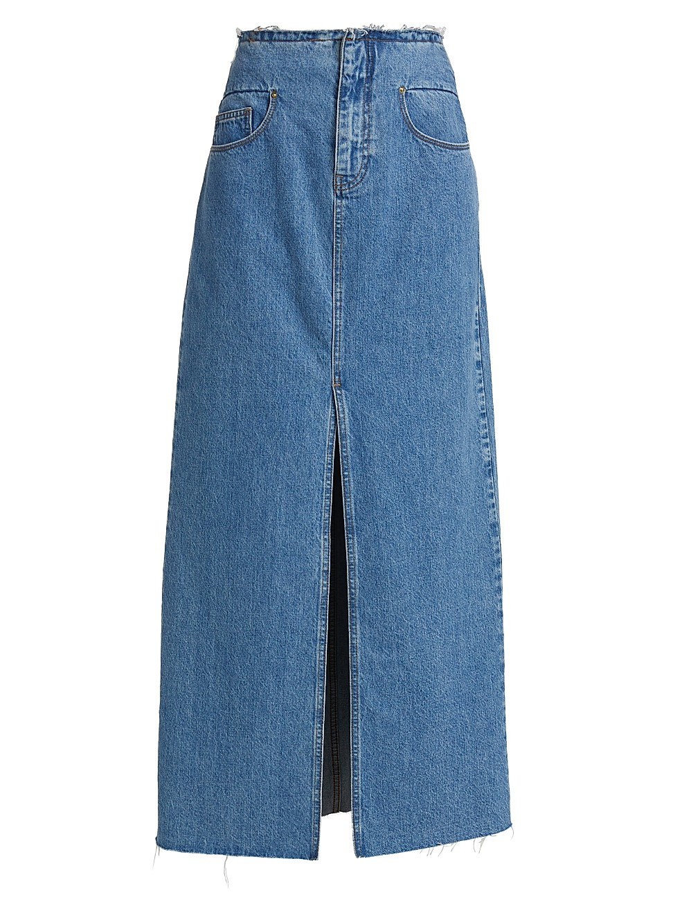 Denim Maxi Skirt | Saks Fifth Avenue