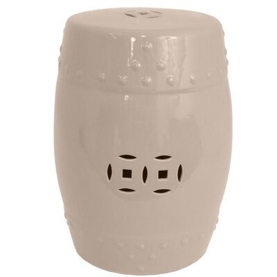 Classic Garden Stool Finish: Taupe | Wayfair North America