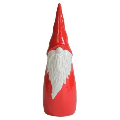 Northlight 12.5" Red and White Santa Gnome Christmas Tabletop Decor | Target