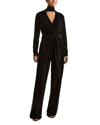 REISS Vera Velvet Jumpsuit  | Bloomingdale's Women | Bloomingdale's (US)