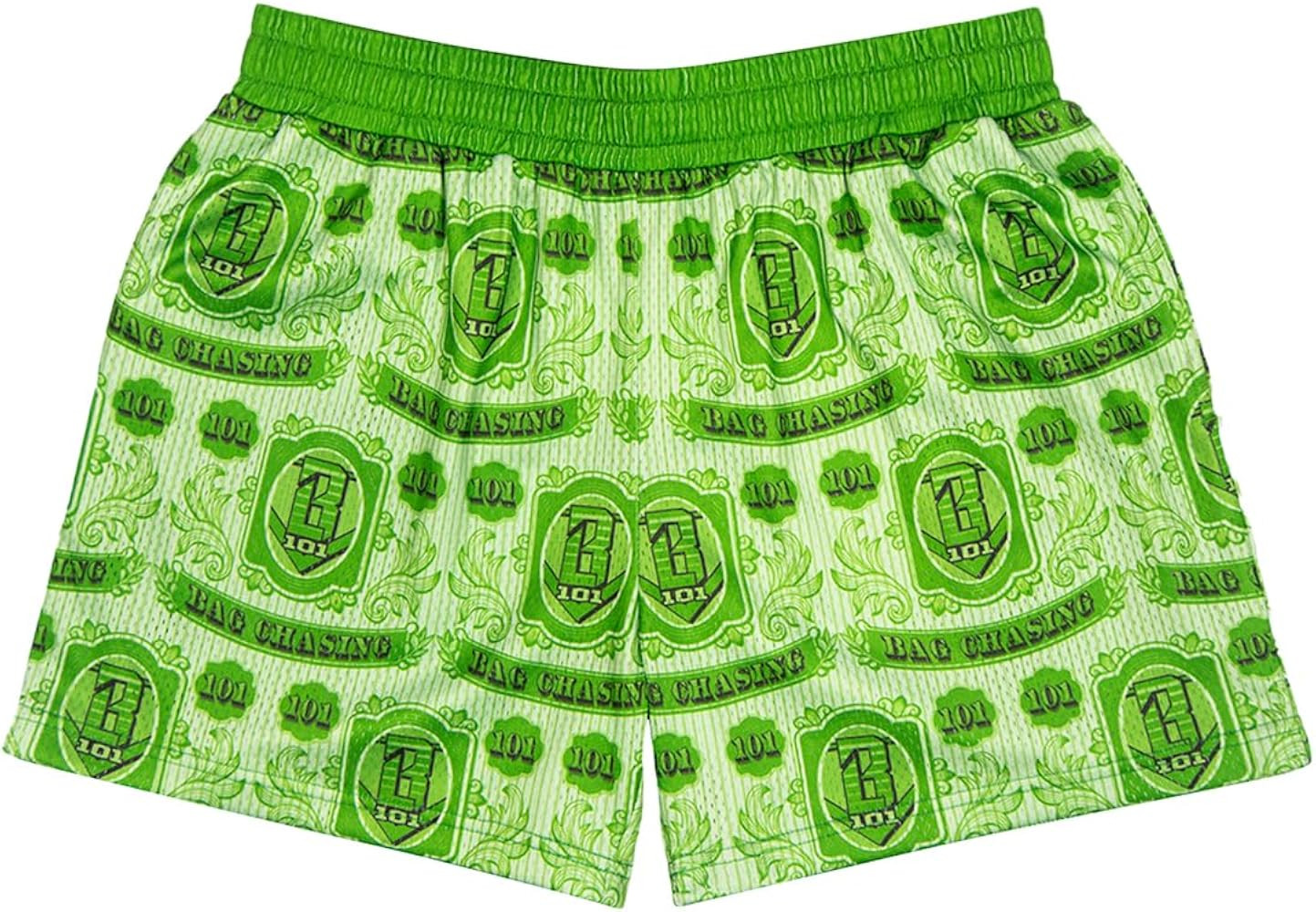 Baseball Lifestyle 101 Boy's Bag Chaser Mesh Shorts with Side Pockets and Elastic Waist, 5 inch I... | Amazon (US)