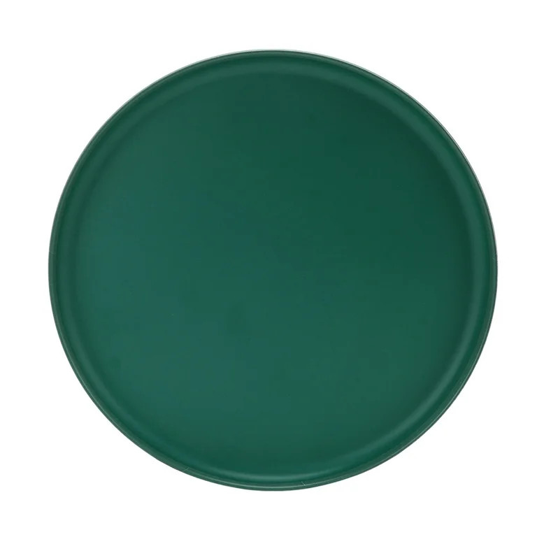 Mainstays by Becky G. & Alejandra Bamboo Melamine Dinner Plate, Green | Walmart (US)