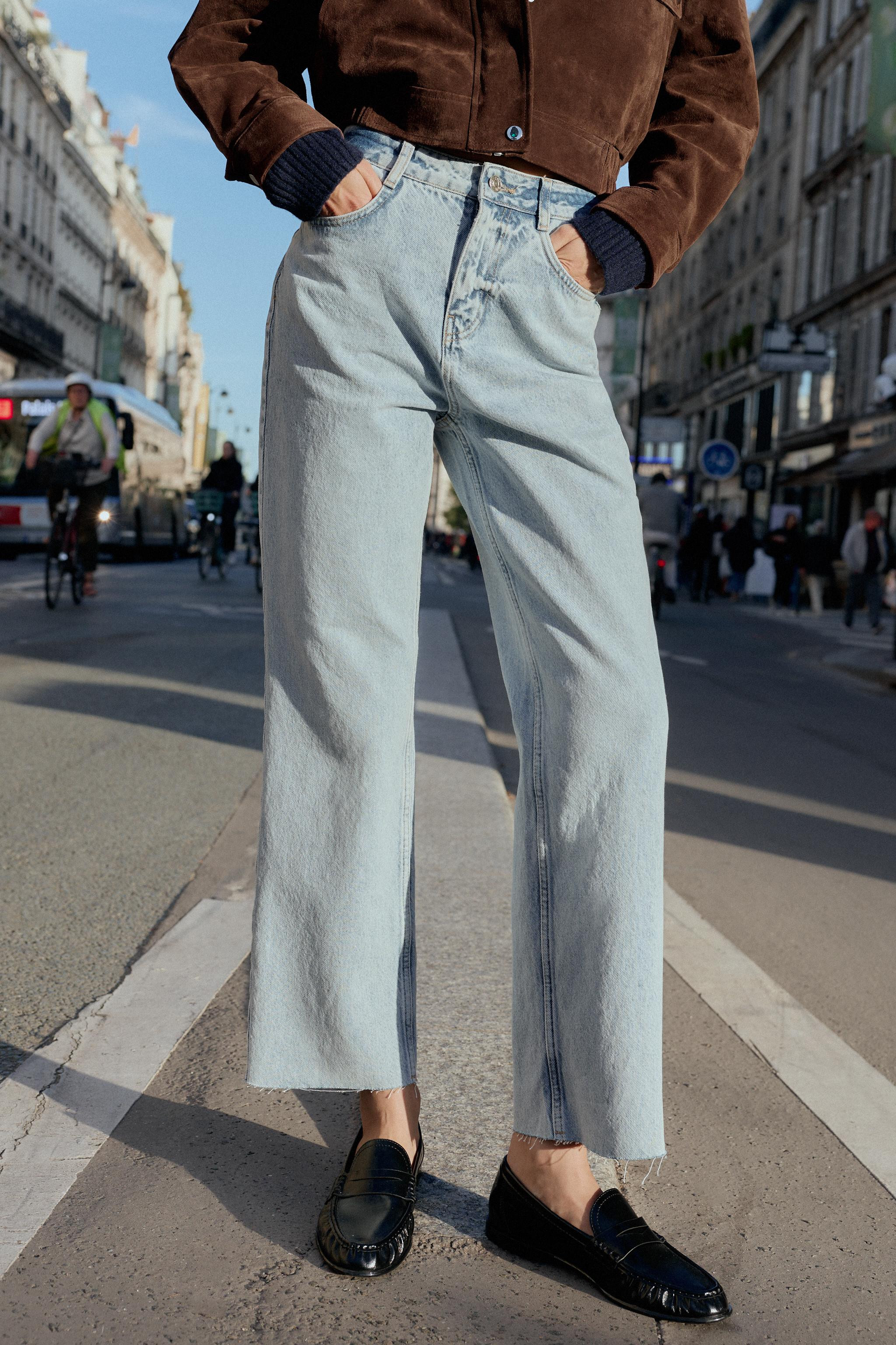 Z1975 HIGH-RISE STRAIGHT JEANS | Zara UK