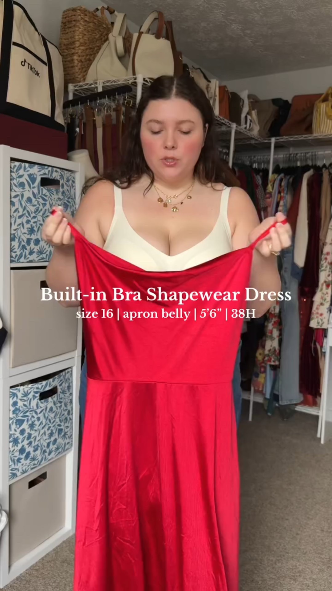 OH #builtinbra #shapeweardress #reddress #weddingguestdress #plussizedress

#LTKPlusSize #LTKSaleAlert