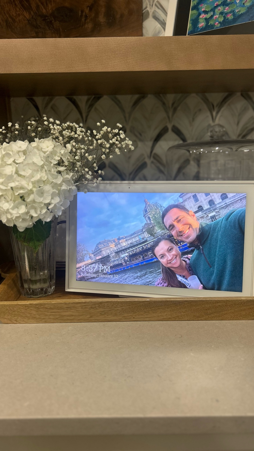 The BEST family organizer! It does it all to make your life easier. Doubles as a digital picture frame to showcase 100s of pictures in one place! 

#LTKHome #LTKmomlife