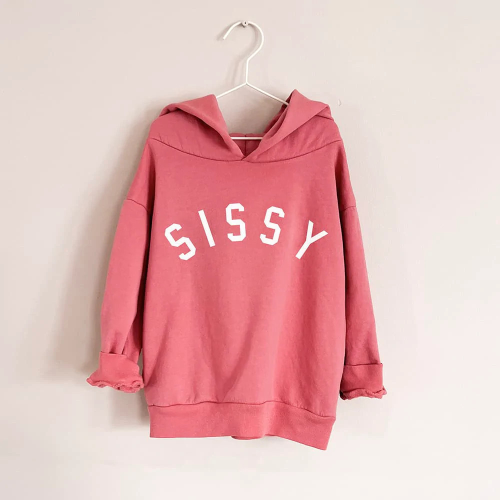 Kids "Sissy®" Everyday Girls Hoody in Bubblegum Color - Ford And Wyatt | Ford and Wyatt