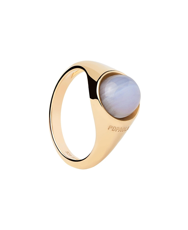 Pdpaola Women's Agate Moon Ring | Bloomingdale's (US)