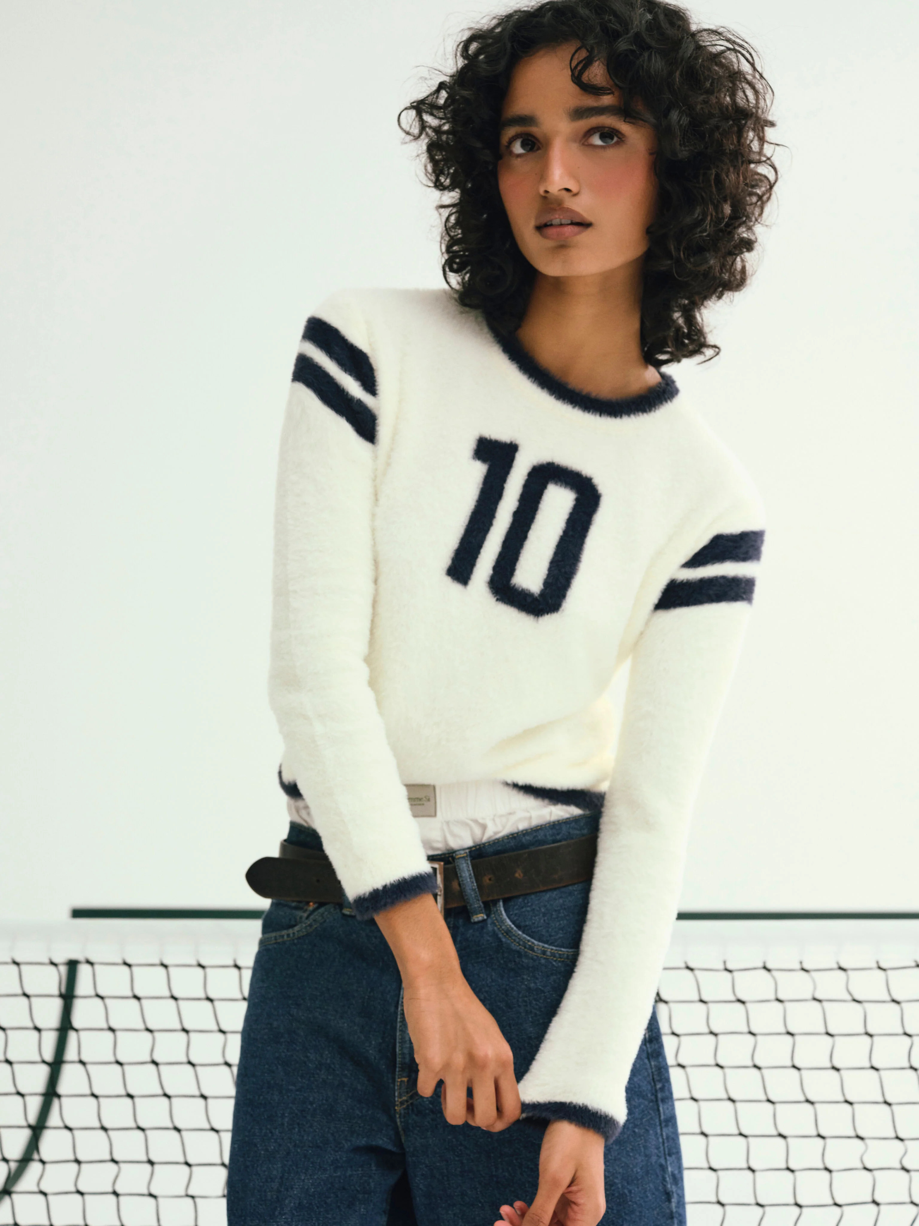 Founded in '10 Sweater — Navy | For Love & Lemons