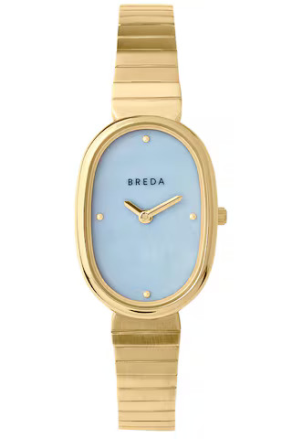 Breda Jane Watch in Gold & Blue from Revolve.com | Revolve Clothing (Global)