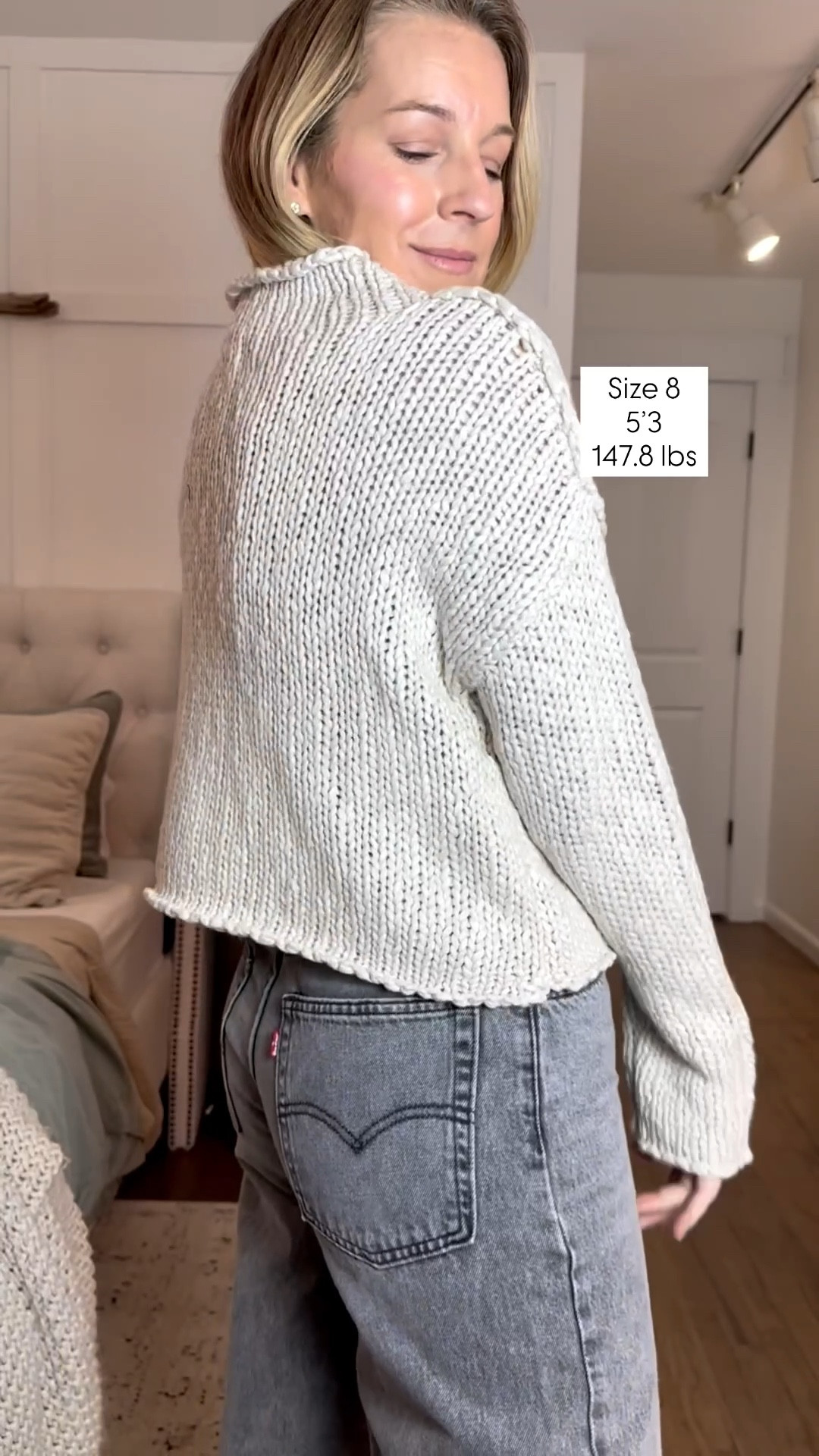 This weeks tops shopped best sellers! We have lots of denim and that’s bc you know I find the good stuff! We don’t want uncomfortable hard pants over here! All jeans are tts 29, regular length. Quince are 30 but they shrunk up a bit in the dryer so I’d prefer to get longer and then dry them normal 🤣 the sweaters are all mediums. The shoes are all tts  

#LTKOver40 #LTKMidsize #LTKootd