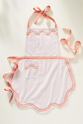 Madeline Embroidered Apron | Anthropologie (US)