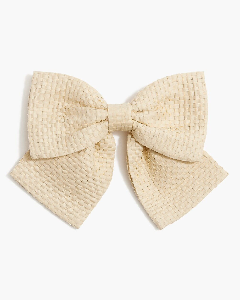 Woven bow barrette | J.Crew Factory