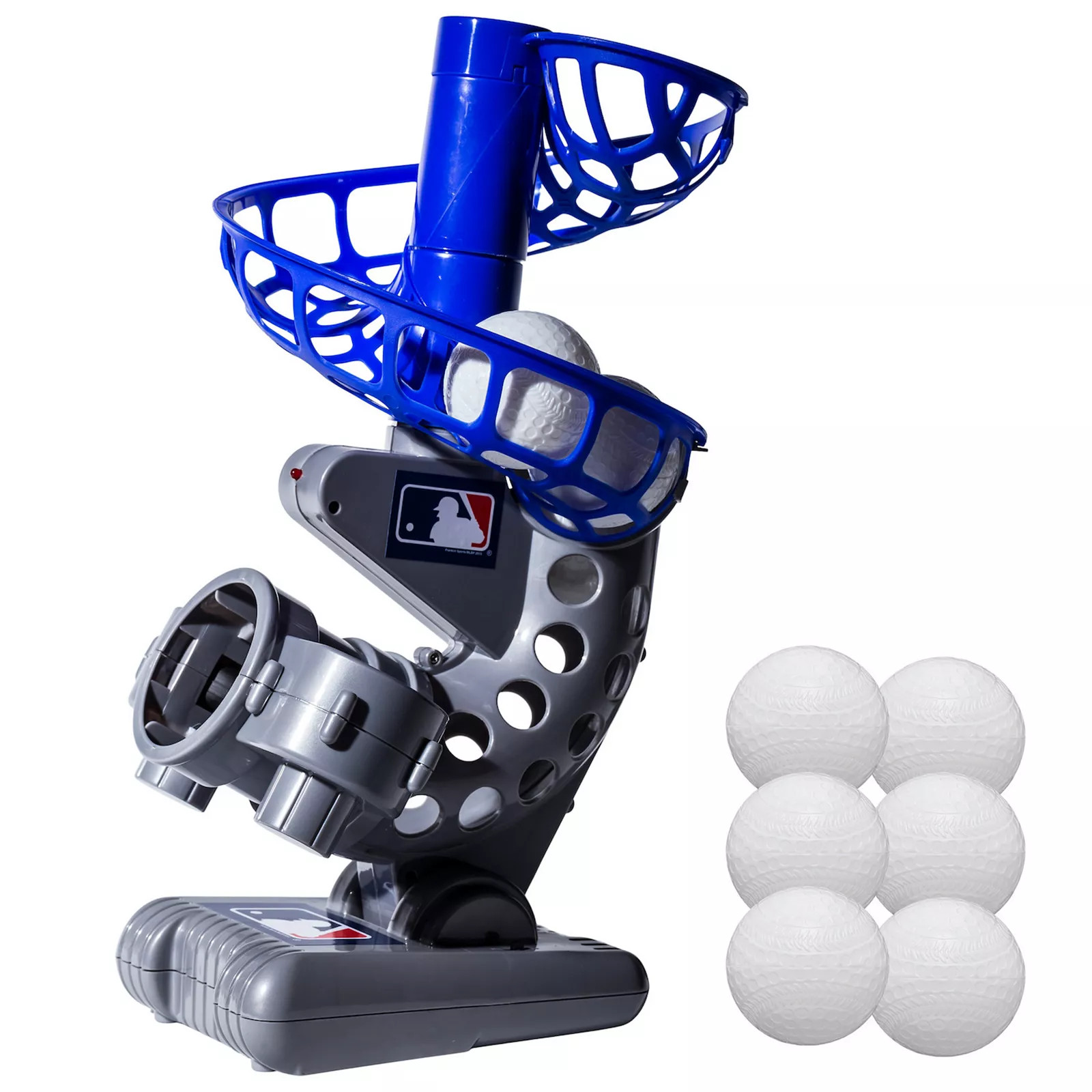 Franklin Sports MLB Electronic Baseball Pitching Machine, Blue Silver | Kohl's