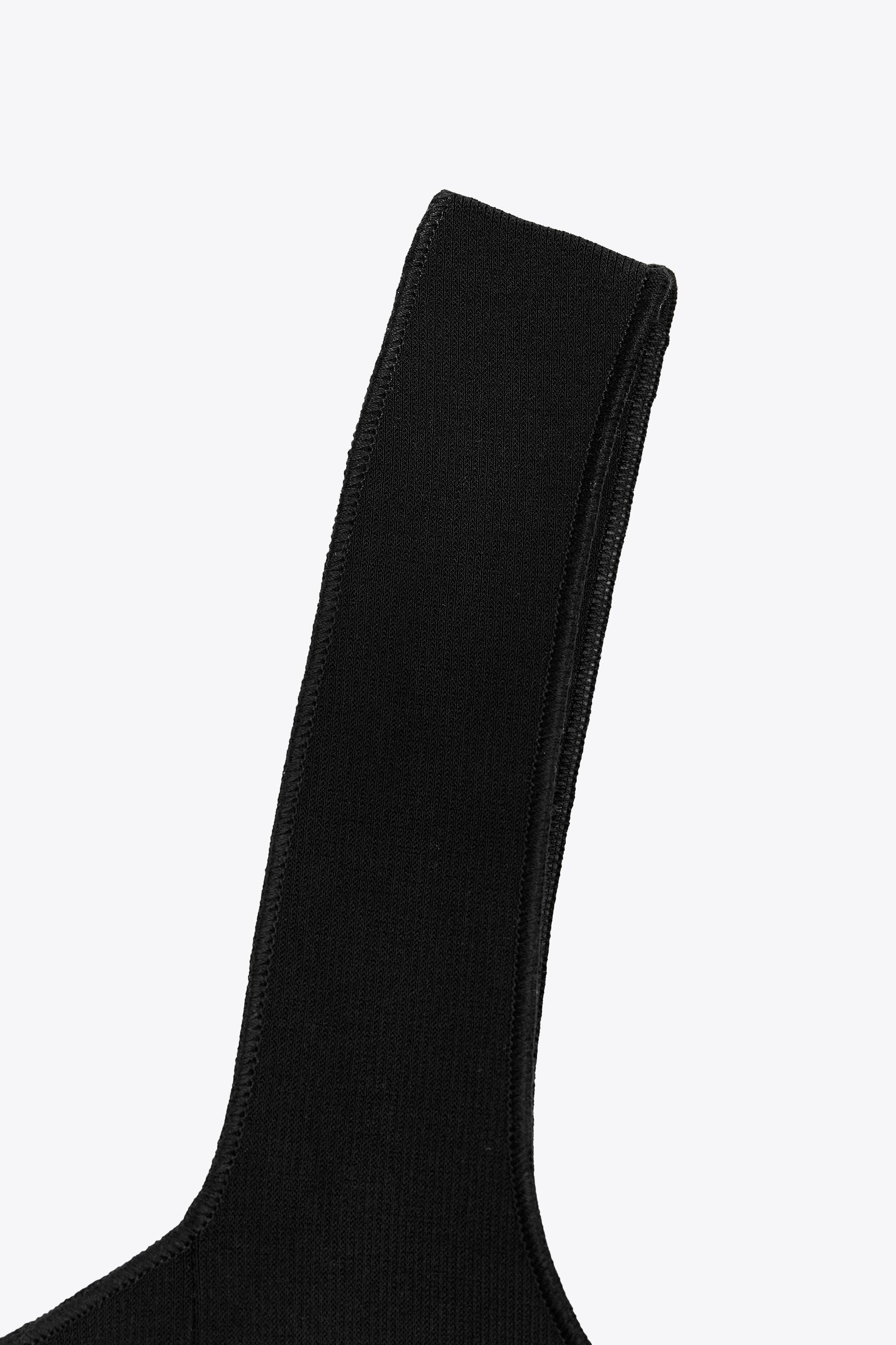 PEPLUM STRETCH TOP | Zara US