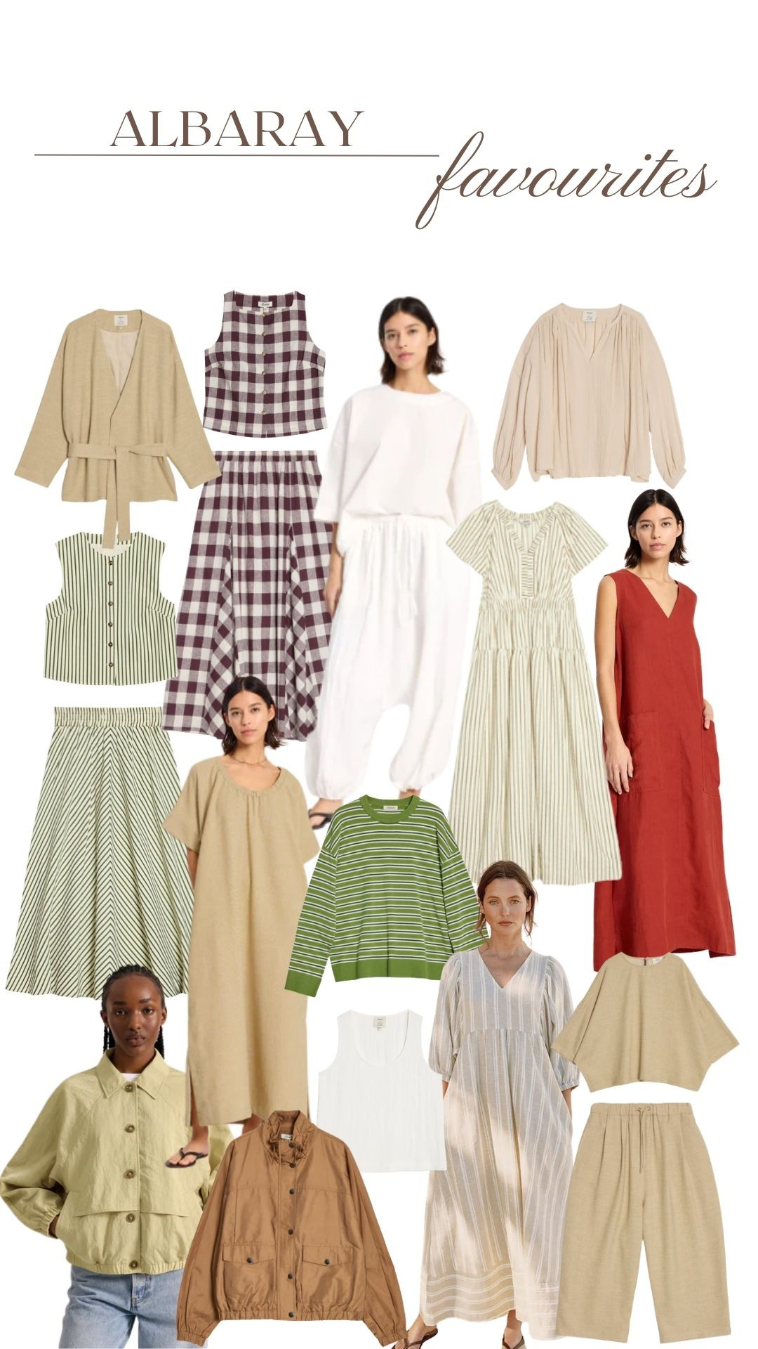 Albaray Favourites! 20% off with MAY20

Wardrobe Staples, Spring Style, Spring Fashion, Spring Outfit, Spring Dress, Linen, Linen Co-ord, Gingham, Spring Jacket, Summer Style, Summer Outfit 
 

 

#LTKspring #LTKeurope #LTKuk