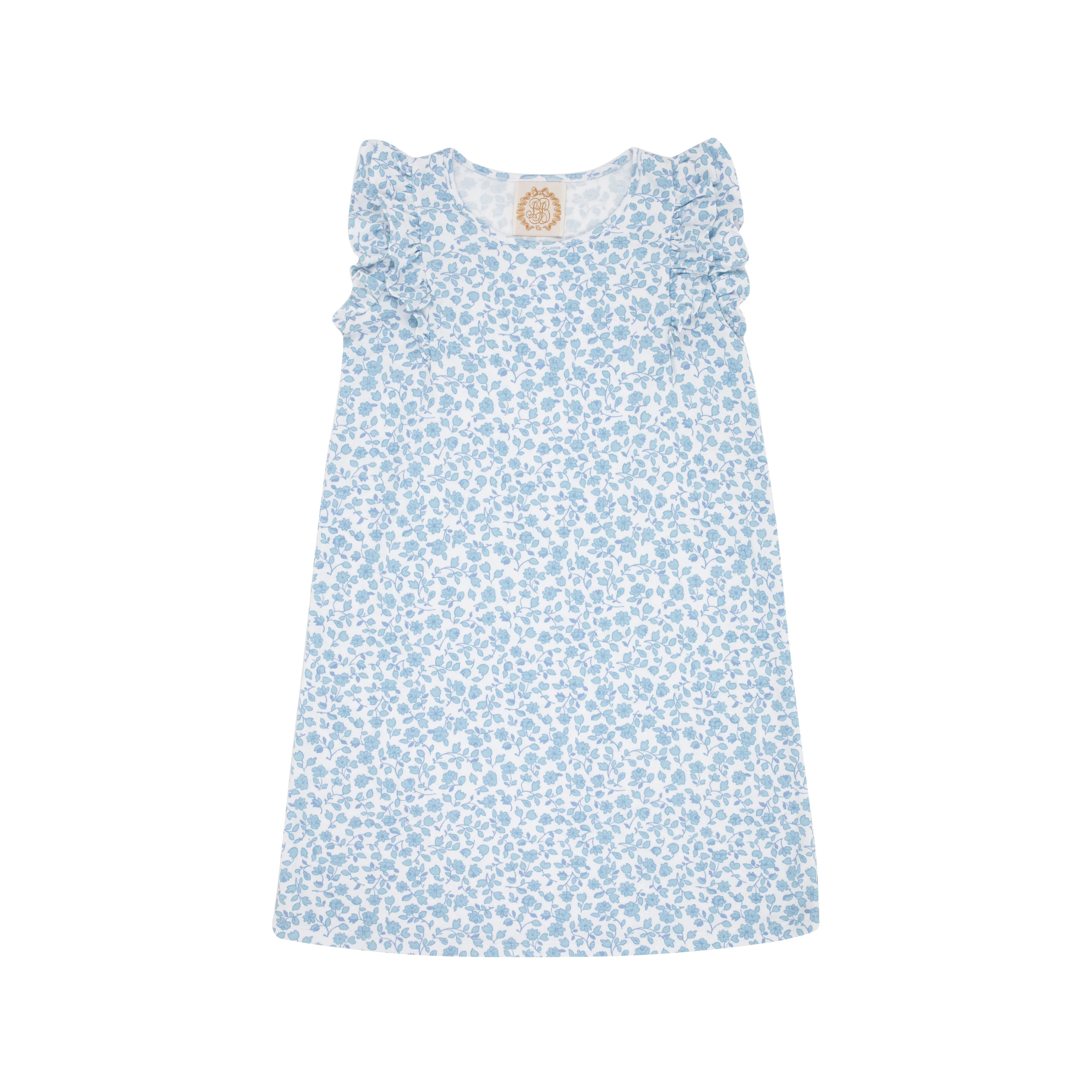 Ruehling Ruffle Dress - Greenbriar Garden | The Beaufort Bonnet Company