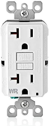 Leviton GFWR2-W Self-Test SmartlockPro Slim GFCI Weather-Resistant Receptacle with LED Indicator,... | Amazon (US)