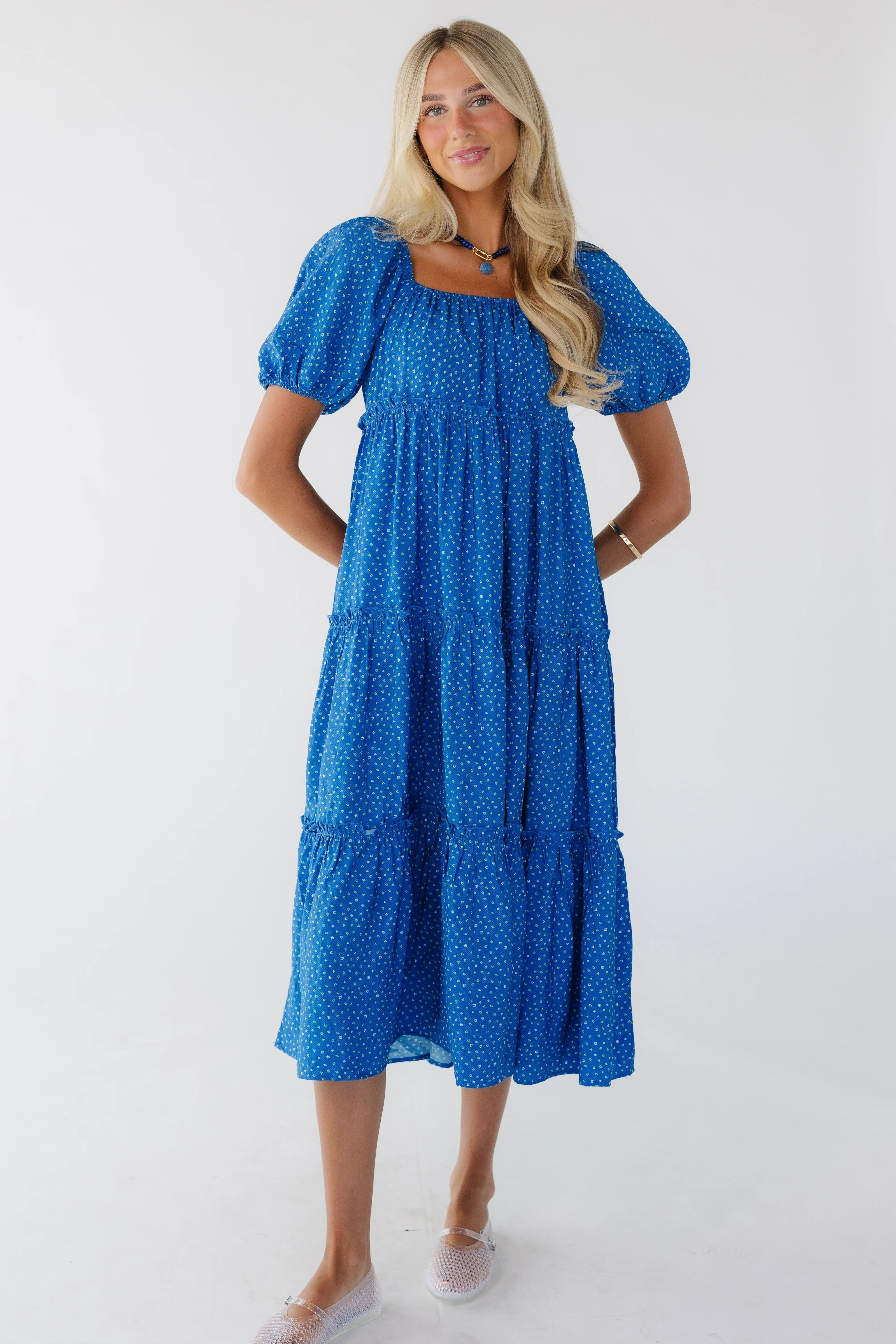 Modest Brass & Roe Charity Tiered Modest Dress | Called To Surf