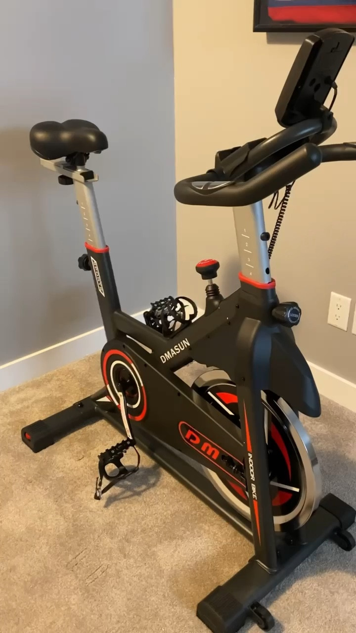 Mixed feelings 🚴🏼‍♀️😮‍💨🤩 the perfect amazon stationary bike for quick and easy workouts! *add Obé fitness for added fun 😛

#LTKfitness #LTKMostLoved #LTKsalealert