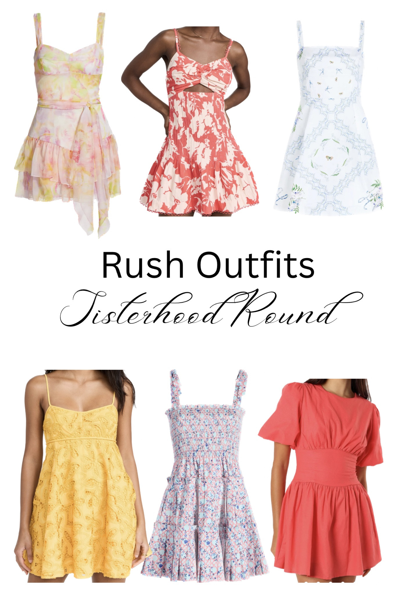 Sorority Recruitment Sisterhood Round Dresses!



#LTKSummerSales #LTKStyleTip #LTKSeasonal