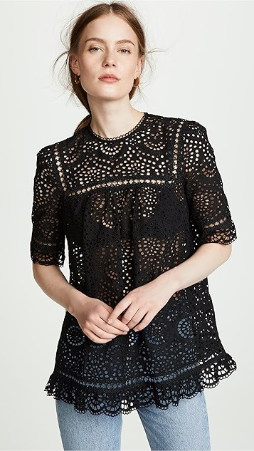 Tali Swirl Swing Top | Shopbop