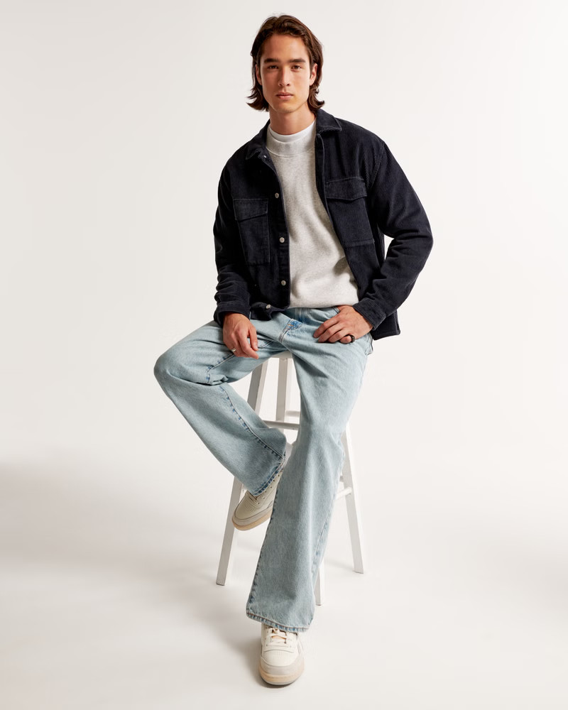 Men's Corduroy Shirt Jacket | Men's | Abercrombie.com | Abercrombie & Fitch (US)