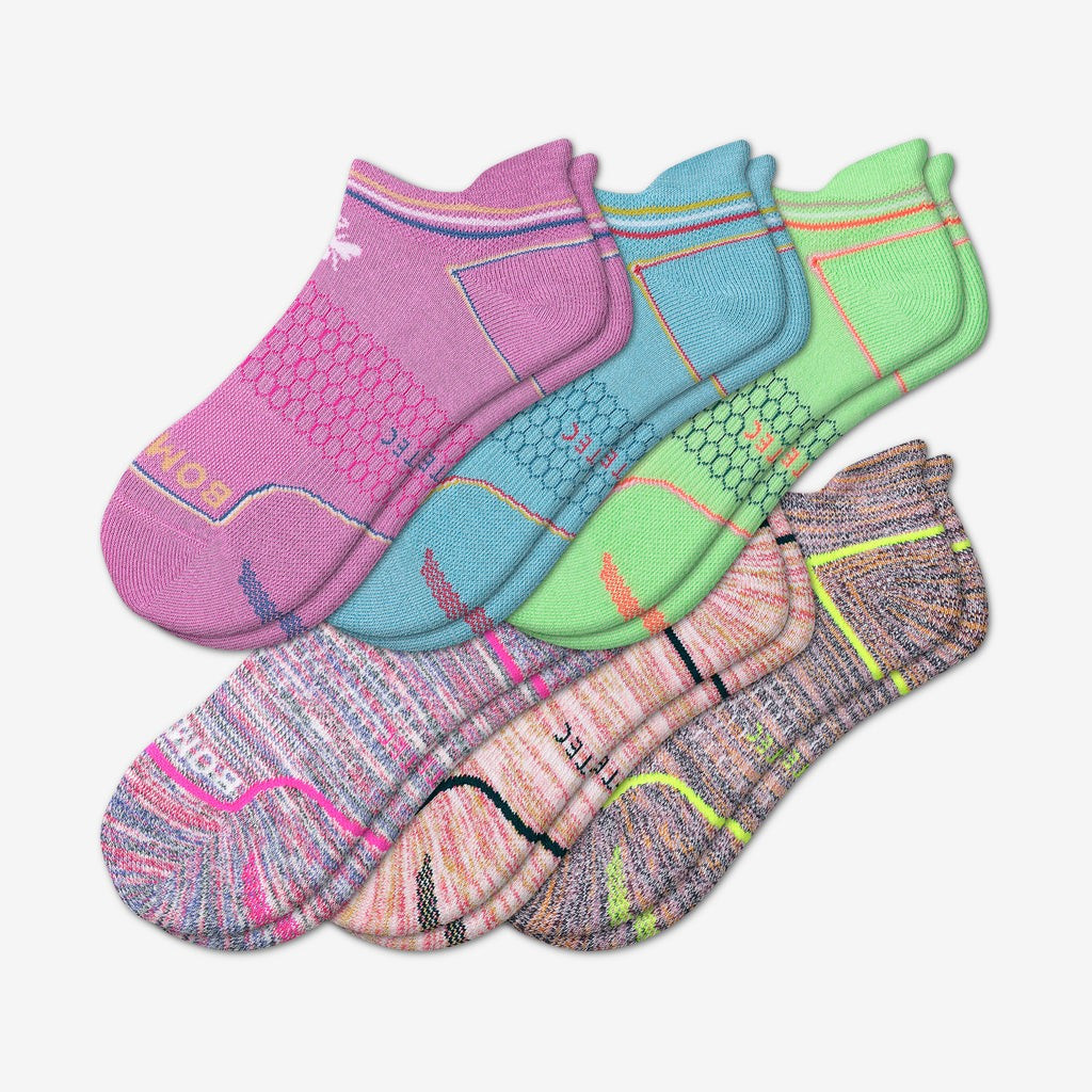 Women's All-Purpose Performance Ankle Sock 6-Pack | Bombas