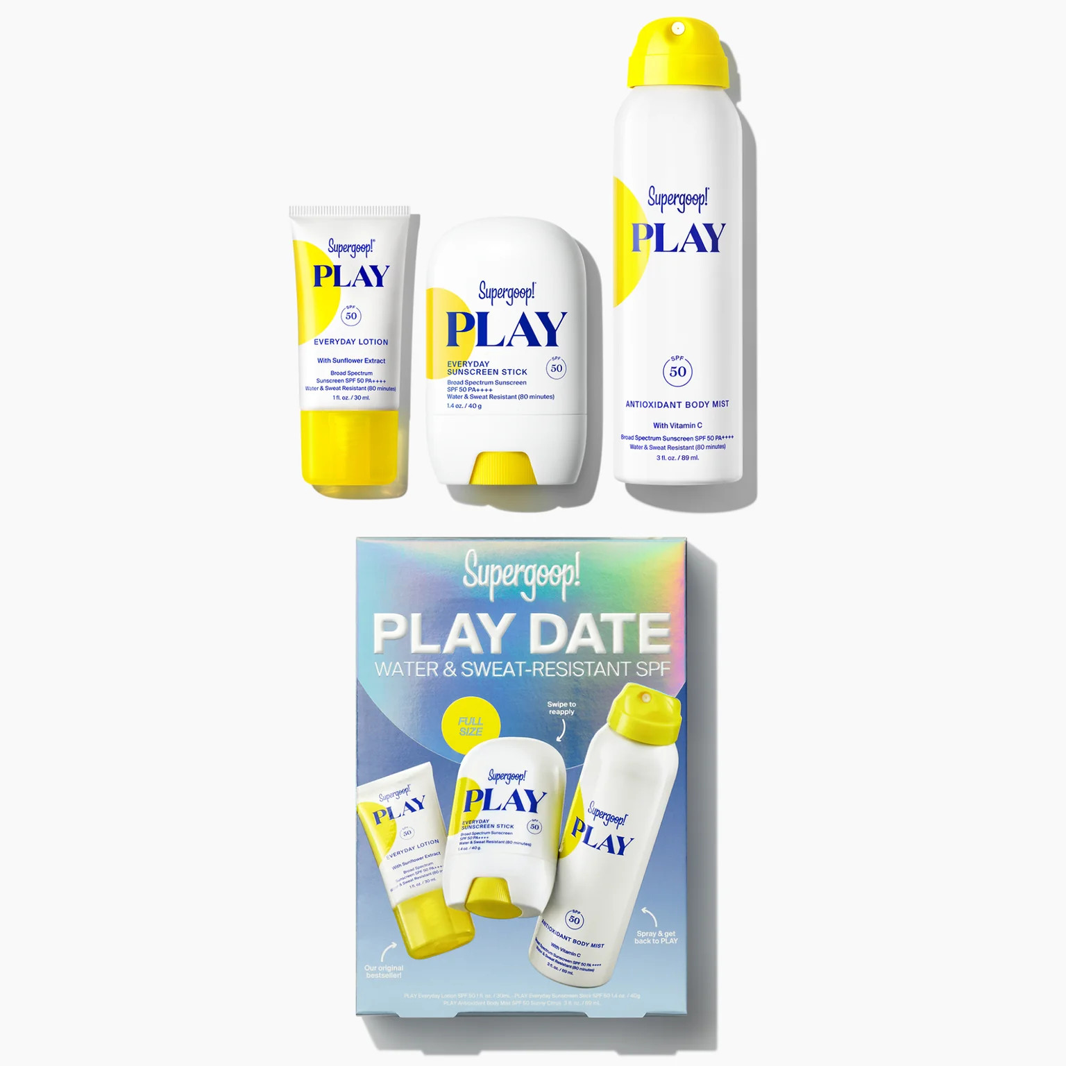 PLAY Date Pool &amp; Sport SPF Kit | Supergoop